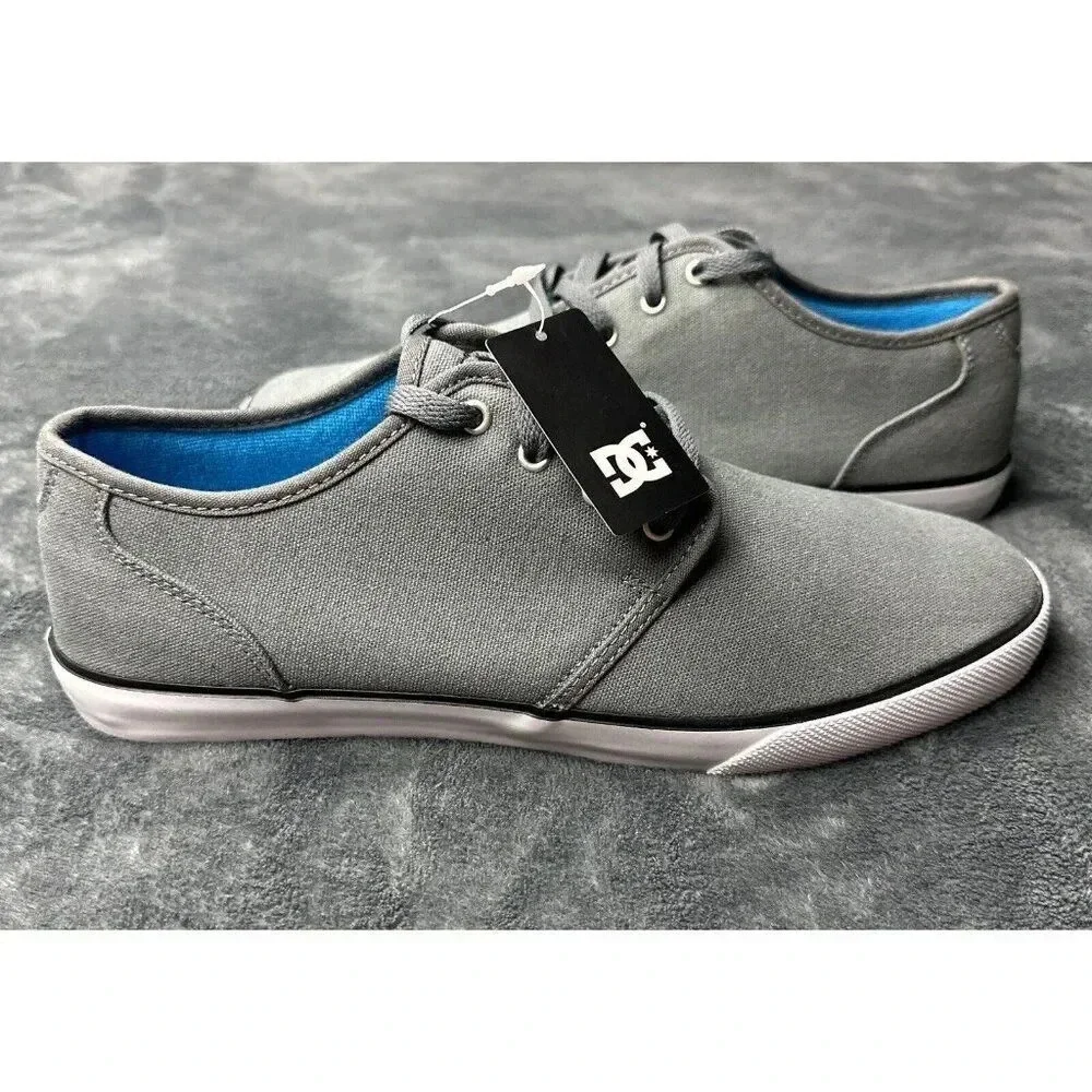 DC Men's Studio C Sneaker Gray  Shoes Size 11.5 New